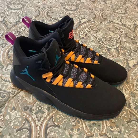 New Air Jordan Super fly MVP BHM LaMarcus Aldridge Sz 17 Super RARE - Picture 8 of 9